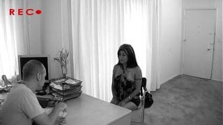 Watch As Katie Angel Goes From Awkward To Awesome As She Finally Starts To Get Fucked In…