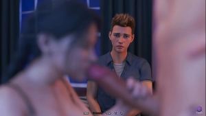 Son Watches His Busty Stepmom Fucking His Best Friend – 3D Hentai Animated Porn – Life in Santa County