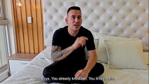 A challenge video for YouTube ended in intense sex and lots of cum with a Venezuelan model