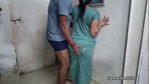 Hot indian desi bhabhi sex in sexy gown.