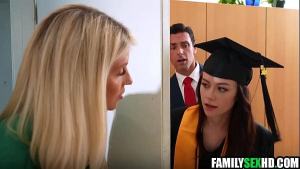 Cuckold step mom watching step dad fucking step daughter