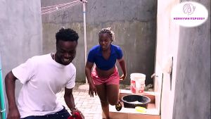 MUST WATCH. AFRICAN MAID RUNNING AFTER BIG COCK-FULL UNCENSORED VERSION AVAILABLE ON XVIDEOS RED!