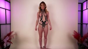 Black Agent Provocateur Lingerie Try On – Hannahjames710
