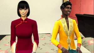 Indian teen orders his japanese servant to have sex with him in the absence of her parents being on vacation for a week – indian and korean make love