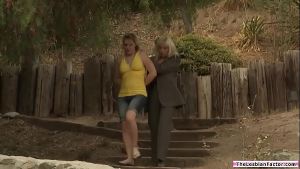 TheLesbianFactor.com – Lesbian police woman toying blonde babe