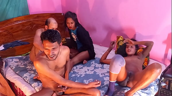 Rough Hardcor tight pussy sex with two guys most great group sex xxx porn     …… Hanif and Popy khatun and Mst sumona and Manik Mia