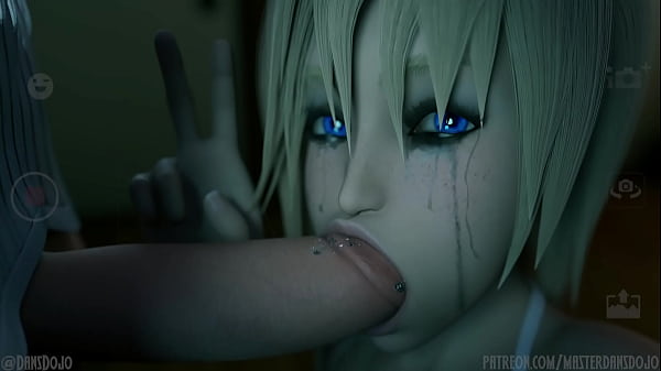 Kingdom Hearts ~ Riku x Naminé: Roughest Sloppiest BJ ~ MasterDan