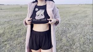 Public pissing compilation in nature! A road trip! POV!