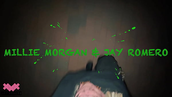 CLOWN QUEEN MILLIE MORGAN TAKES JAY ROMERO FOR HALLOWEEN TRICKS OR TREATS