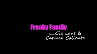 Devious Carmen Caliente & Gia Love Fuck Stepbrothers in front of New Stepparents