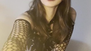 ♥ STRIPPING and CUMMING in my DEMON COSPLAY for you ♥ (full cum on my Fansly)