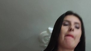 I ride my husband’s hard cock and he makes a hot video.