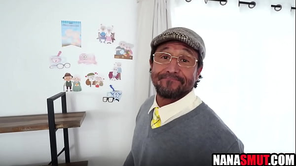 Threesome with step granny & step grandpa