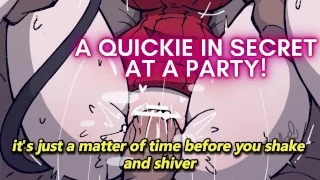 A Quickie in Secret At a Party! Audio Porn