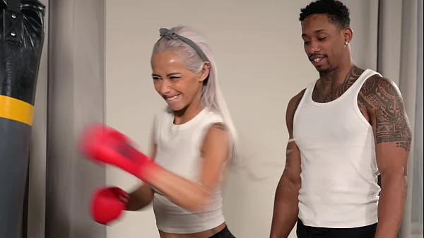 Boxing Babe Veronica Leal Enjoys DP From Her BBC Trainers GP2889