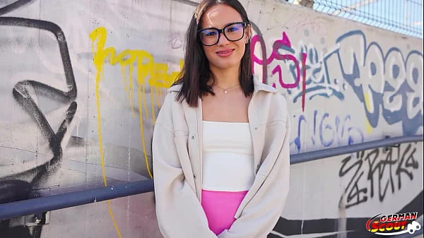 GERMAN SCOUT – Petite and small Tits Latina Teen Lucy Mendez Pick Up for Casting Fuck