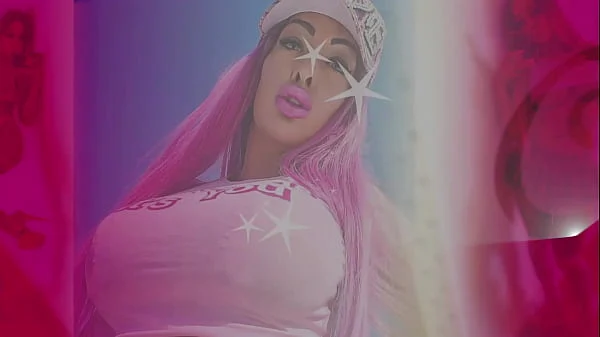 I catch my Bimbodoll masturbating alone and invite her to help me empty my balls