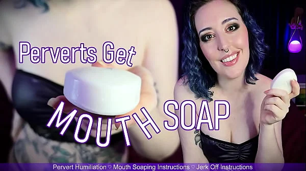 PERVERTS GET MOUTH SOAP – Preview – Humiliating JOI Jerk Off Instructions by Miss Faith Rae with CEI Cum Eating Instructions and Mouth Soaping – HD 1080p MP4