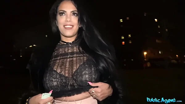 Public Agent – JUICY TITS and ASS Latina tempted into going all the way