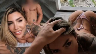 SCOPATA ITALIANA ALLE BAHAMAS – Tami Tsunami scopa vecchio compagno di classe incontrato in vacanza