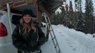 Slutty stranger seduces me in her tent while my gf is asleep – Venessas Butt