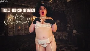 Tricked Into Cum Inflation for Lady Dimitrescu!!