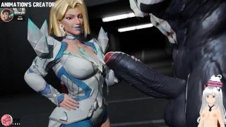 Venom’s mega cock is stuck in the pussy of Marvel’s sluttiest milf (Bewyx animation) – Jazziuu