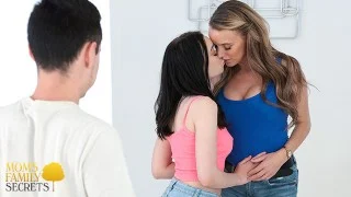 Walking in on Sexy Swinger Stepmom Pristine Edge Making out With my Girlfriend Selina Imai S4:E6