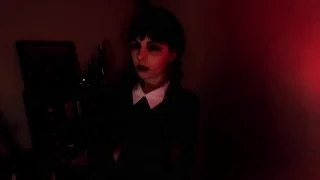 Wednesday Addams Cosplay fucked hard at Halloween – BWC Facial