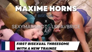 4k – FIRST BISEXUAL BAREBACK THREESOME WITH A TRAINEE
