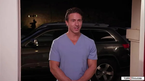 Big boobs latina tranny Avery Lust gets a massage and anal