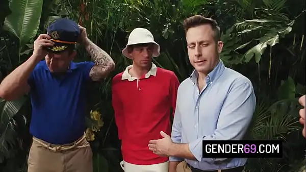 Big tits tranny foursome sex in the jungle – Brittney Kade