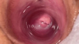 Camera deep inside Mia’s tight creamy pussy