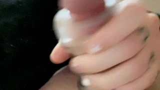 Daddy Stroking meat Part 2