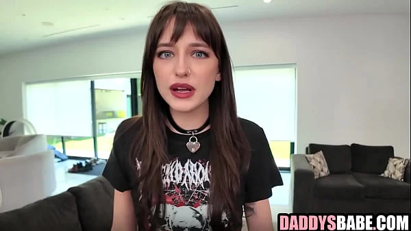 Fucking my goth stepdaughter