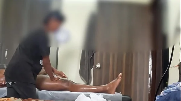 Hidden cam caught happy ending massage