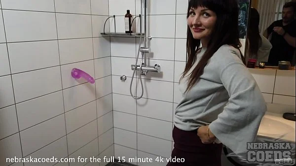 hot new estonian girl daria b. dildo casting