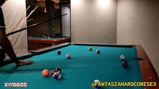 I was playing pool and I ended up fucking my best friend’s girlfriend