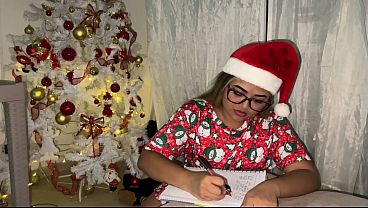Le pido a Santa Claus que cumpla mi fantasía de ser follada en nochebuena FELIZ NAVIDAD