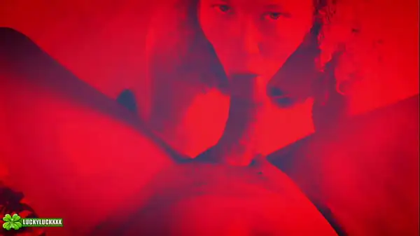 Lucky Gurl Kween Bunny B – Red Light Special POV Blowjob and Throat Fucking A BBC