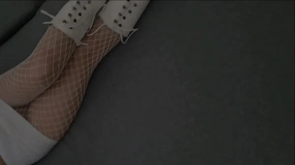 MILF with perfect body shows off in heels and pantyhose