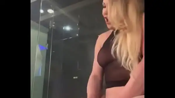 Perfect SHEMALE Moss Showing Her Beauty and Massive Cock XXL