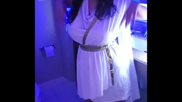 promo Ancient Greek Princess Black Dildo Suck Show starring Kristee Lixx