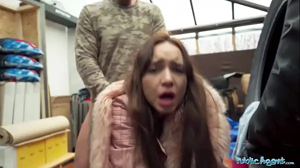 Public Agent He’s caught fucking a sex dummy but gets the real thing from a brunette babe