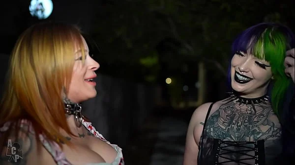 Rockstar Turns goth Pawgs into Thirsty BBC Sluts- Vegas 3sum