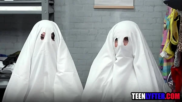 Two Teen Shoplifters Fucked On Halloween