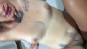 We do delicious scissors with my girlfriend and record a video