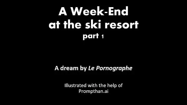 Week-End at the Ski Resort – Part 1 – AI Illustrated Leather Porn Dream