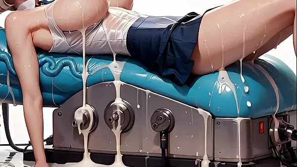 18  FUCK MACHINES: Busty AI Teens drilled – They Want It Deep and Hard