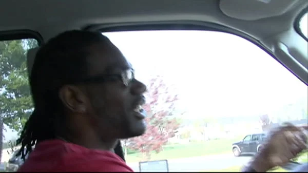 A really hot cougar caught by a black guy on shopping